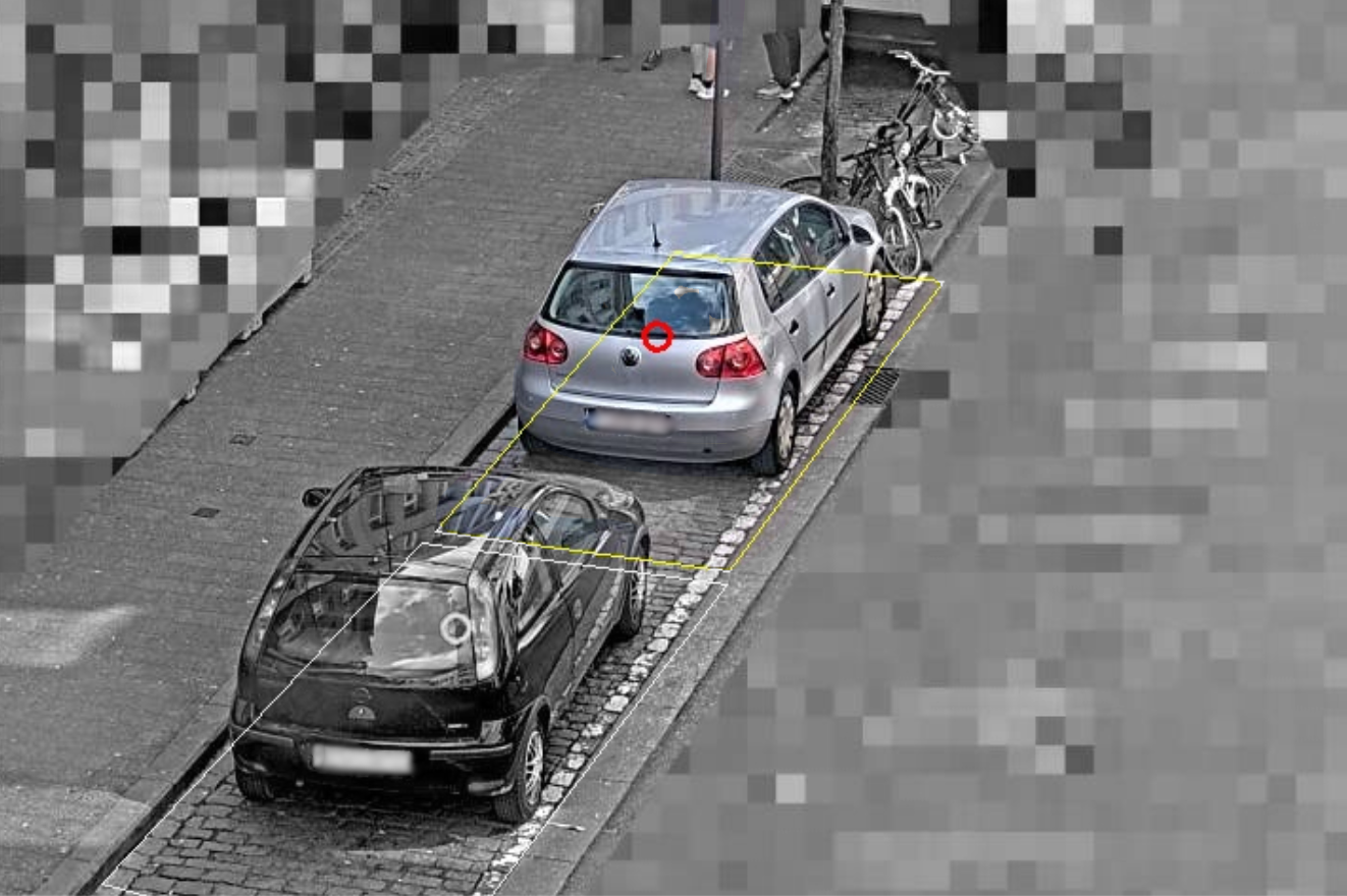 Wembley Park closeup — vehicle violation captured